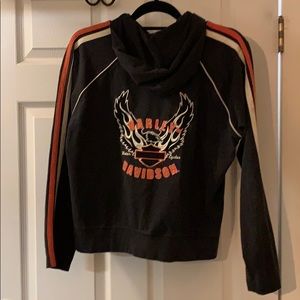 Vintage Harley Davidson zip up hoodie XL